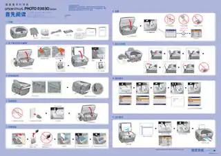 EPSON爱普生STYLUS PHOTO RX630 首先阅读